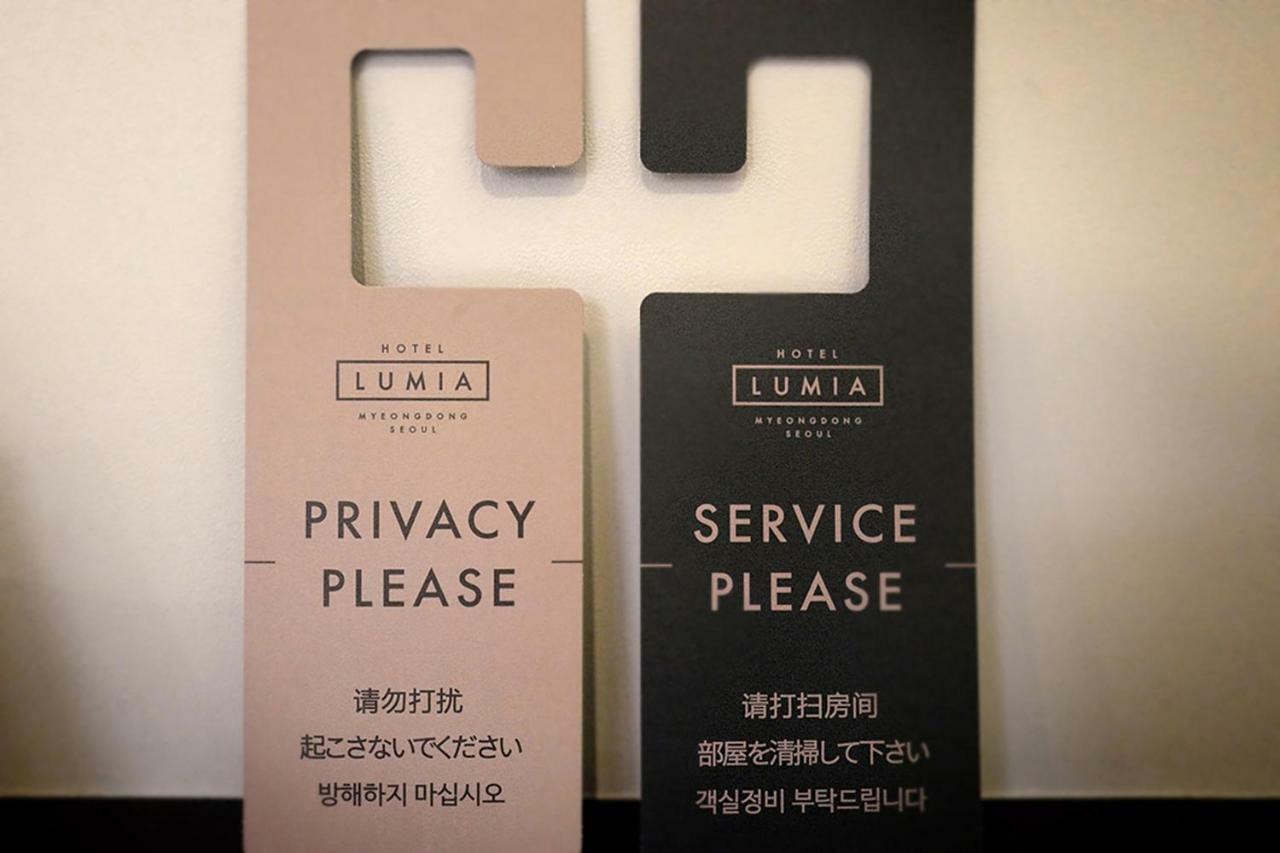 Hotel Lumia Myeongdong 서울특별시 외부 사진